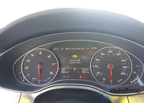 2016 Audi A6 3.0T Premium Plus z USA, uszkodzony, nr VIN WAUFGAFC6GN009406